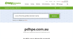 Desktop Screenshot of pdhpe.com.au